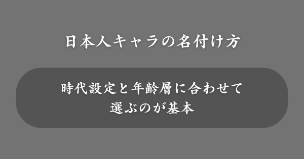 プロ作家が実践する創作キャラの名付け方！魅力的な名前の命名テクニックを公開